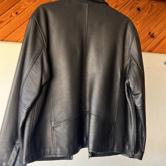 Vintage Guess Company Mens Medium Leather Jacket - Picture 5 of 6